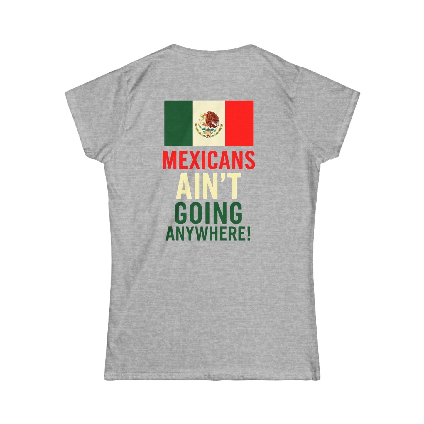 Chinga Tu MAGA front and back Ladies Fit Tee, Empowering T-Shirt, Trendy Graphic Tee, Gift for Activists, Women's Statement Shirt
