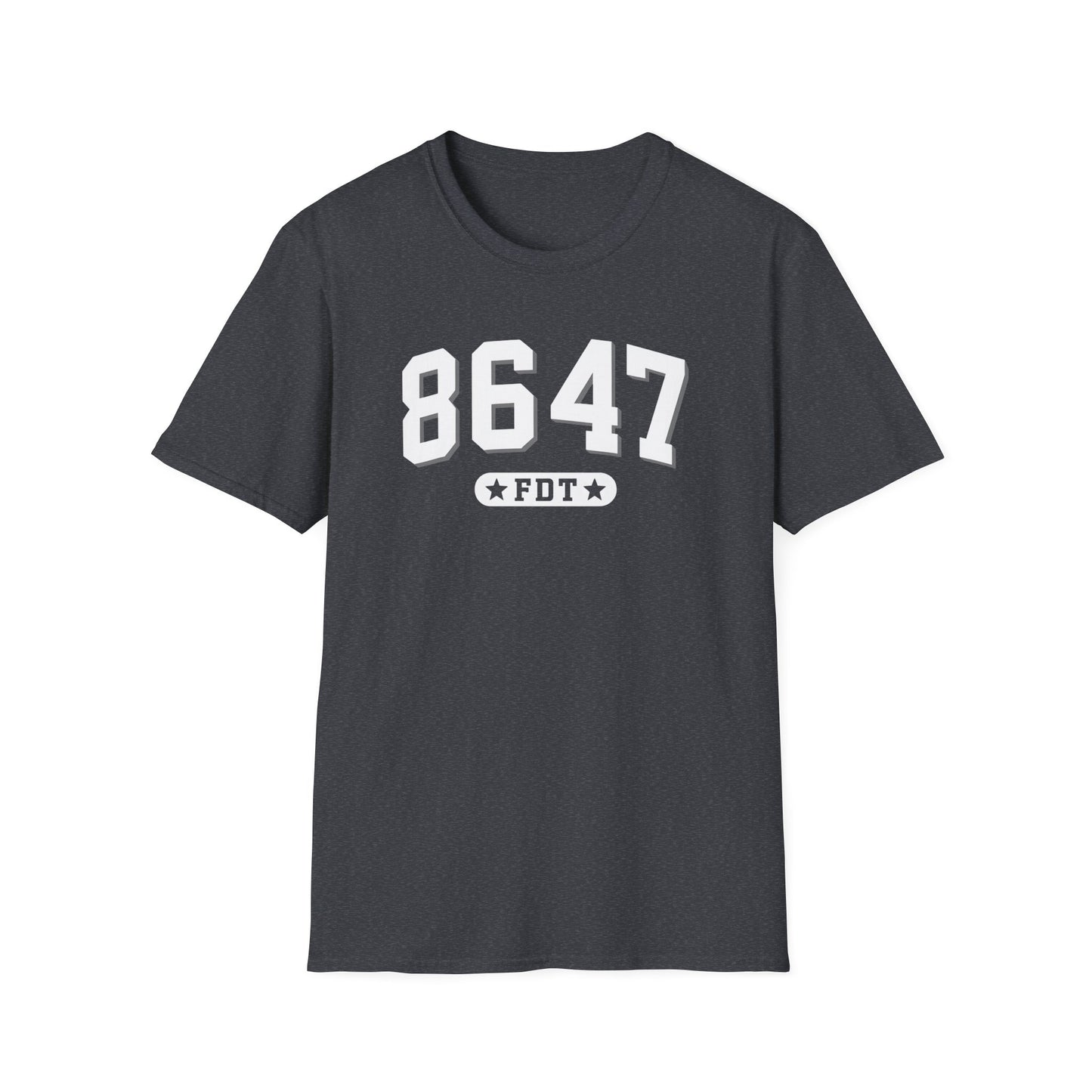 8647 FDT T-Shirt, Unisex Softstyle Tee, anti trump tee, resistance tee, FDT tshirt, protest tee, statement tshirt