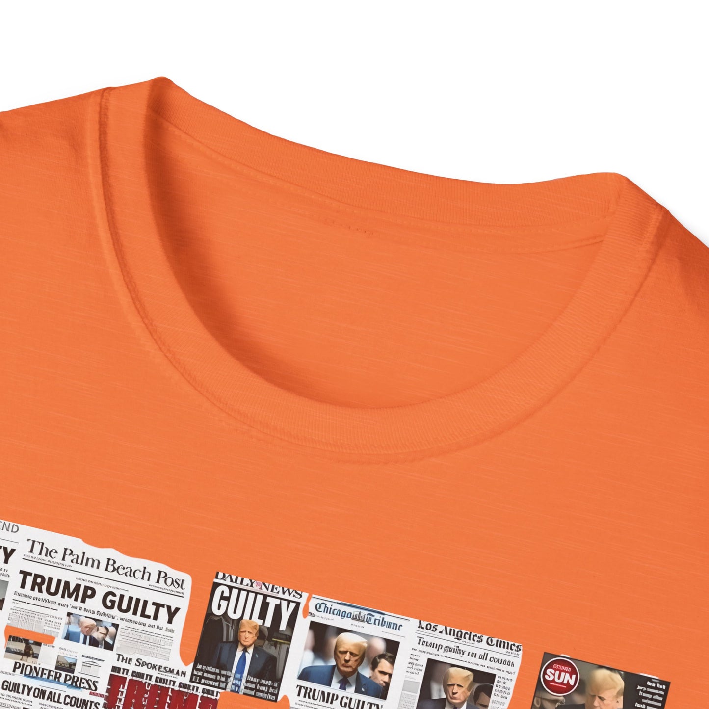 Coming Soon No Due Process Necessary! unisex anti-Trump tee, 34 felony counts tshirt, antiTrump statement apparel