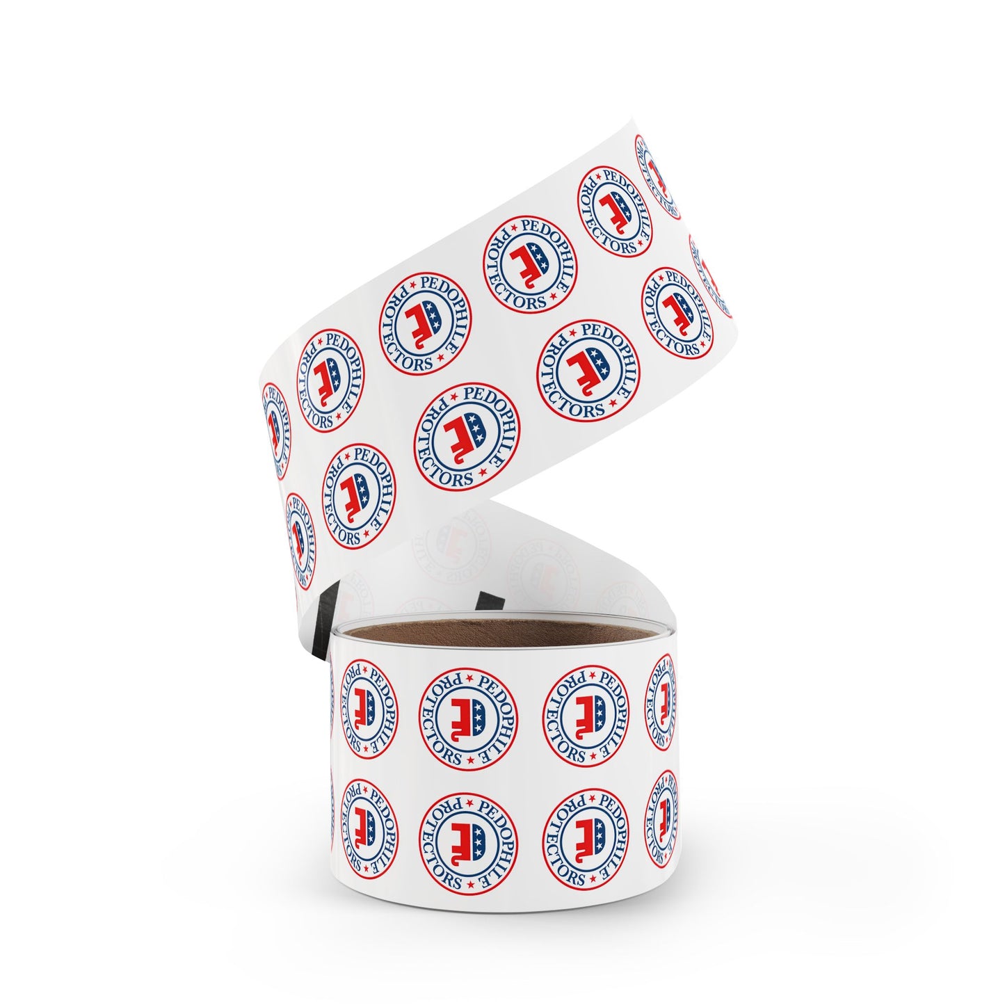 Political Round Sticker Labels, GOP Elephant Stickers, Custom Labels for Events, Party Favors, Fundraising, Campaign Supplies