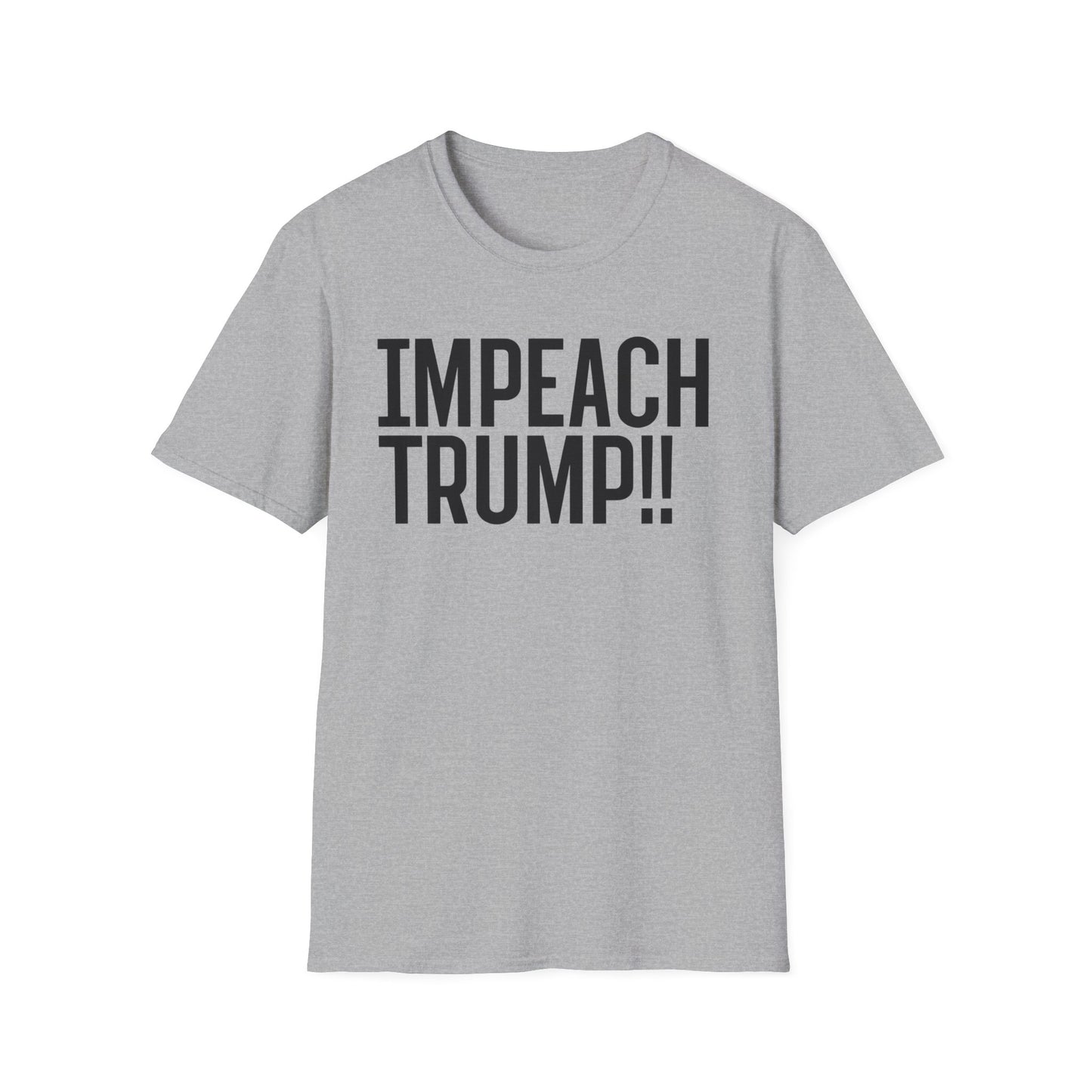 Impeach Trump!! front We've Had Enough back T-Shirt | Impeach Trump!!, Political Apparel, Comfortable Graphic Tee, Statement Top
