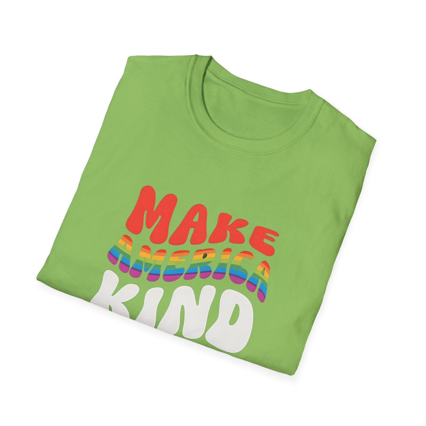 Make America Kind Again #BlueCrew T-Shirt,  Unisex #BlueCrew Tee, #BlueCrew Gear, Anti MAGA Tee, Anti Fascist Tee