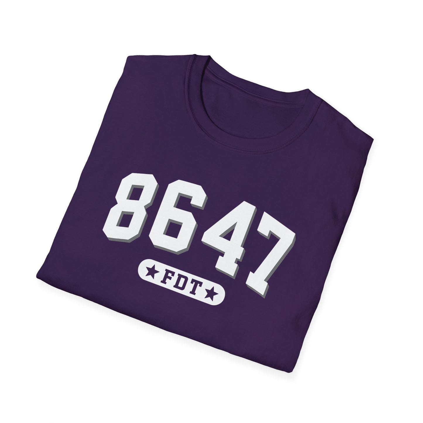 8647 FDT T-Shirt, Unisex Softstyle Tee, anti trump tee, resistance tee, FDT tshirt, protest tee, statement tshirt