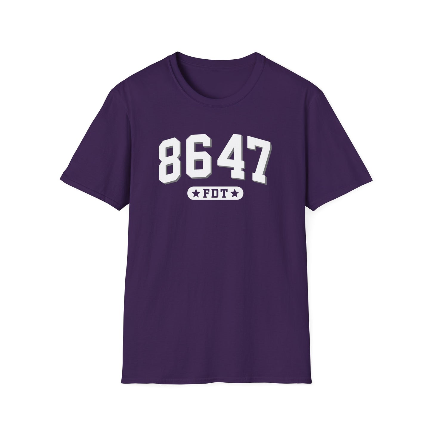 8647 FDT T-Shirt, Unisex Softstyle Tee, anti trump tee, resistance tee, FDT tshirt, protest tee, statement tshirt