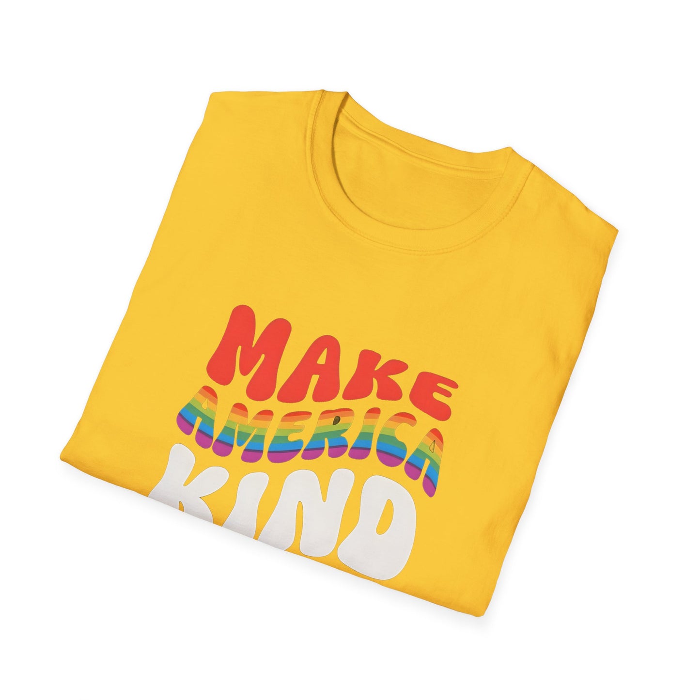 Make America Kind Again #BlueCrew T-Shirt,  Unisex #BlueCrew Tee, #BlueCrew Gear, Anti MAGA Tee, Anti Fascist Tee