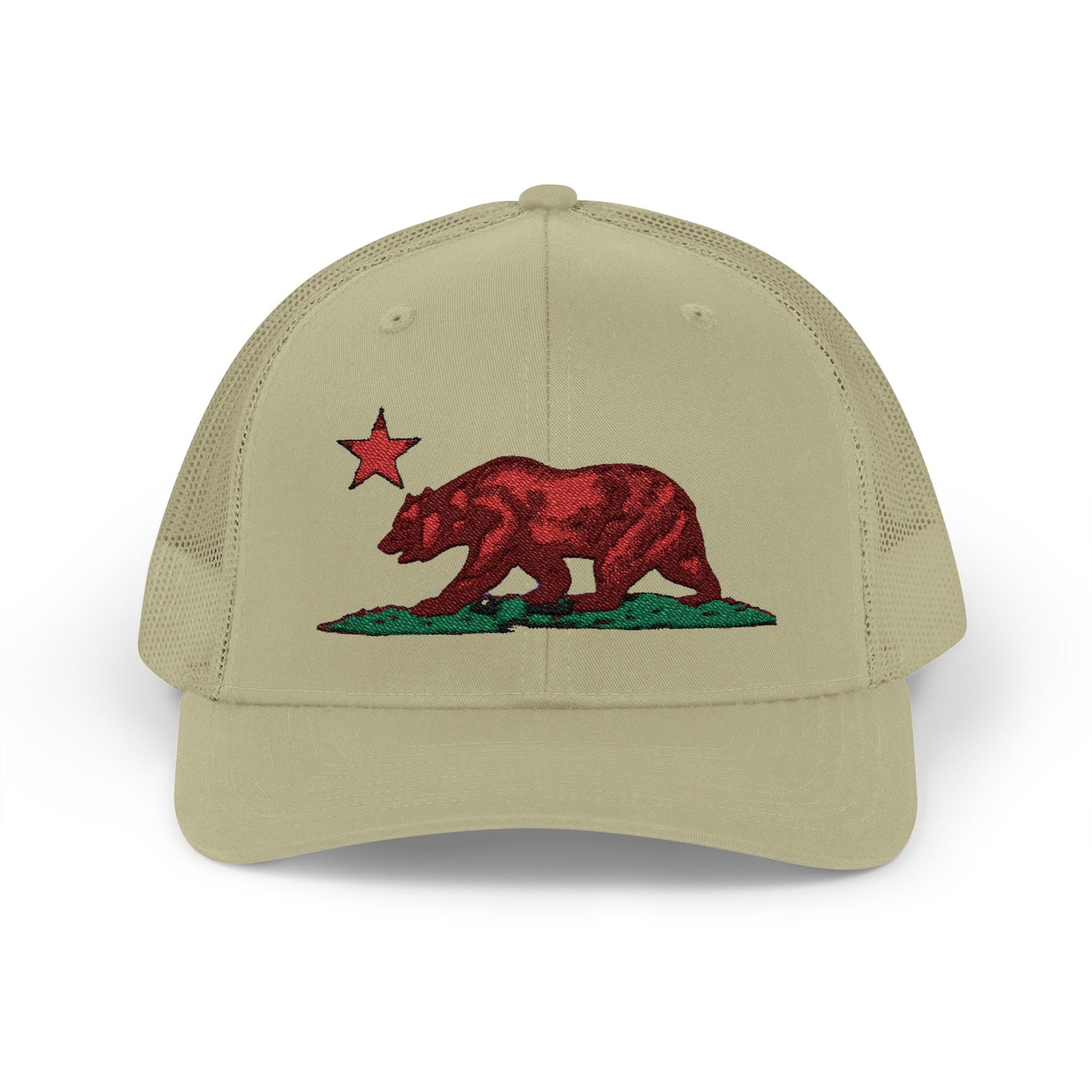 California Bear Snapback Trucker Cap, Stylish Hat, Summer Accessory, Outdoor Gear, Retro Cap, Gift for Nature Lovers