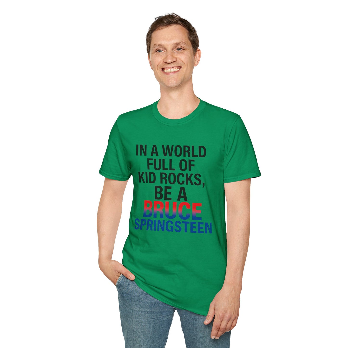 Be a Bruce Springsteen T-Shirt - Be a Bruce Springsteen, Music Lover Gift, Casual Tee, Concert Outfit, Unique Design