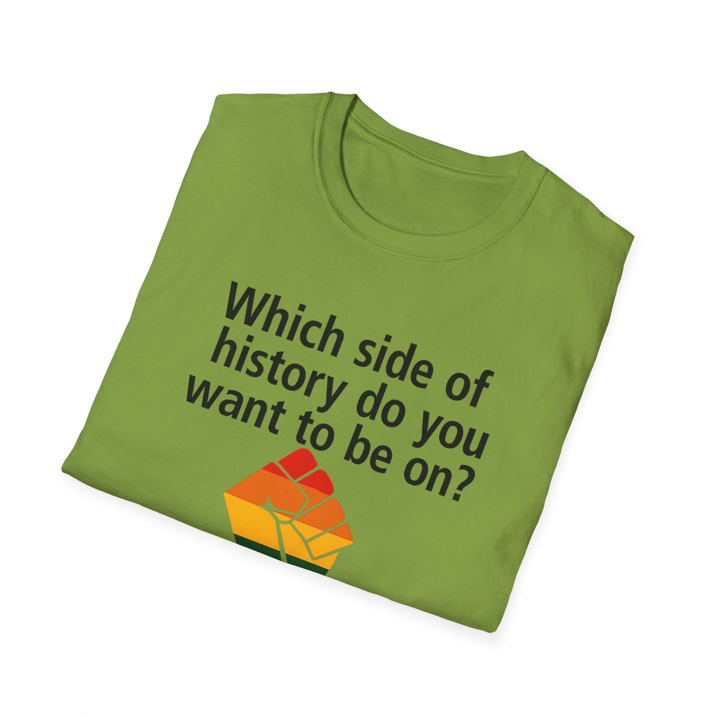 Equal Rights for All - What side of history do you want to be on? unisex T-shirt, Political Tee, Voter's Shirt, Casual Wear