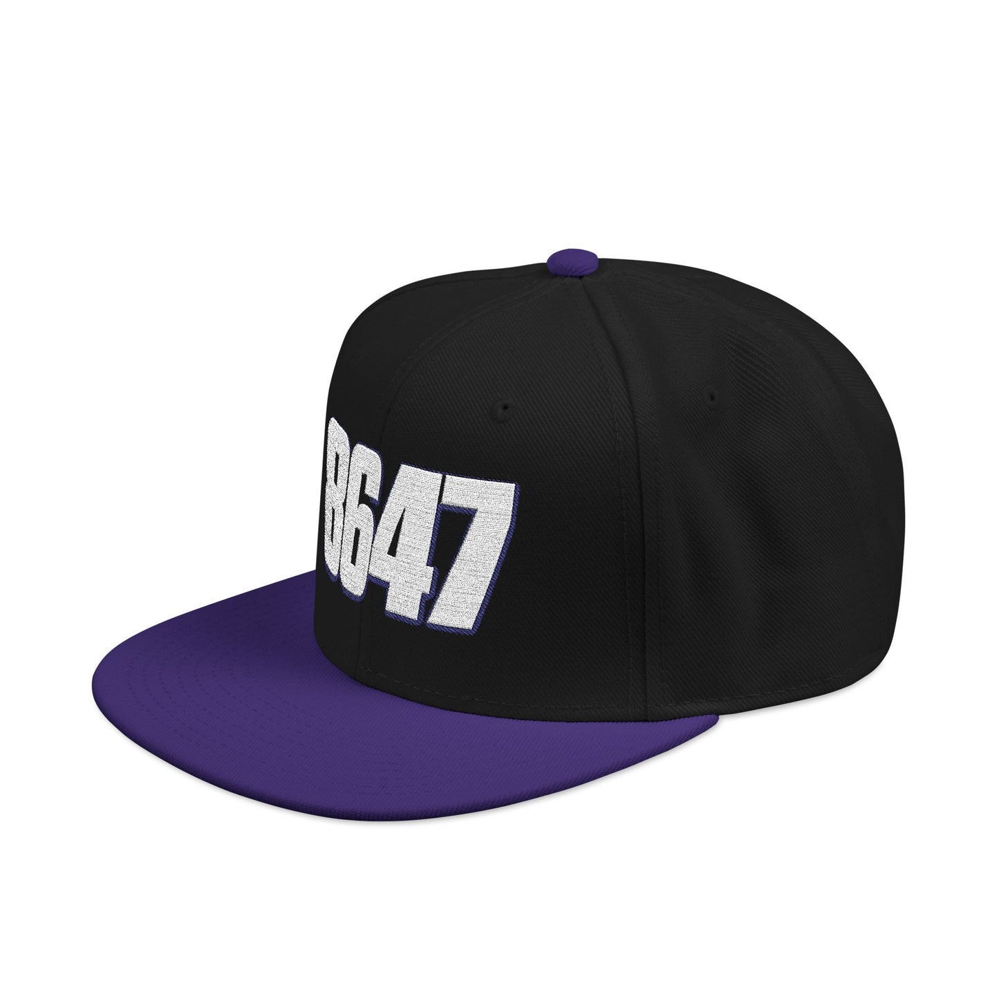 Embroidered 8647 Snapback Cap | Stylish Streetwear Hat | Perfect Gift for Him, Customizable Vintage Hat, Casual Fashion