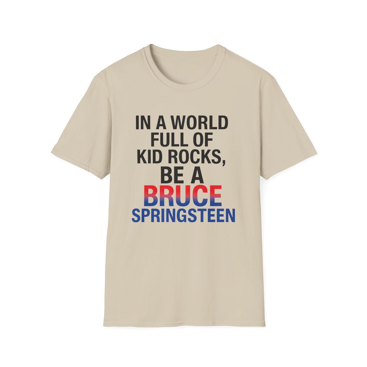Be a Bruce Springsteen T-Shirt - Be a Bruce Springsteen, Music Lover Gift, Casual Tee, Concert Outfit, Unique Design