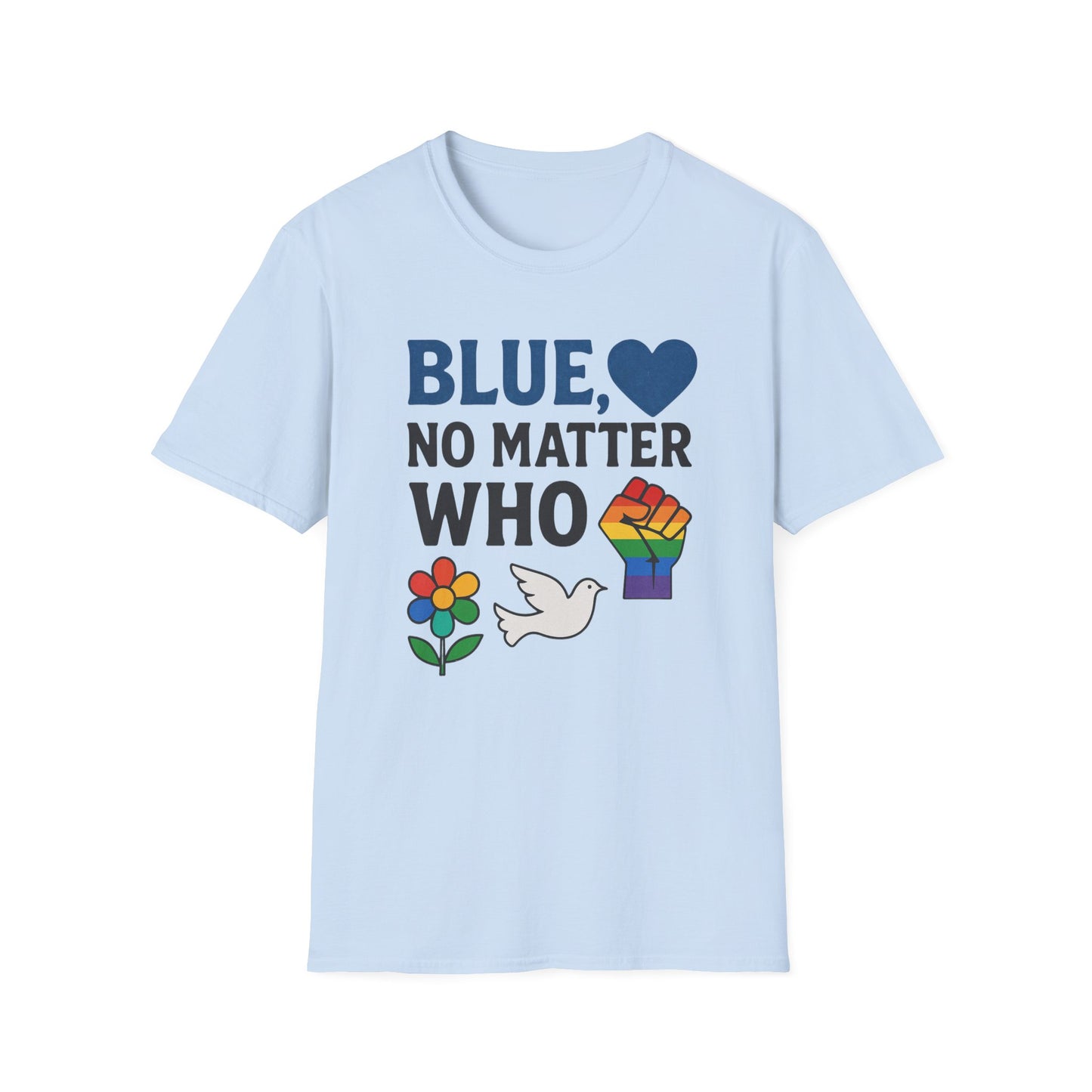 Pride Heart T-Shirt, Unisex LGBTQ+ Tee, Love Wins Shirt, Supportive Apparel, Equality Gift