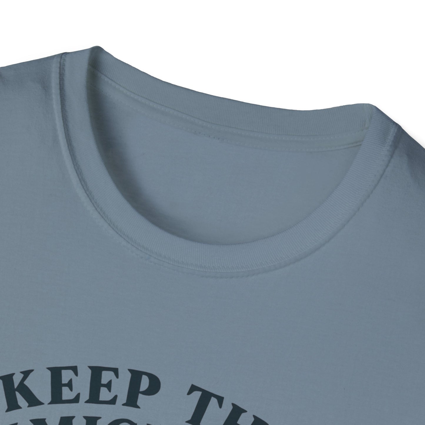 Keep the Immigrants, Deport the Racists -unisex anytime tee,  Casual Wear, Statement Piece, Gift for, Stand with immigrants, anti racists tee
