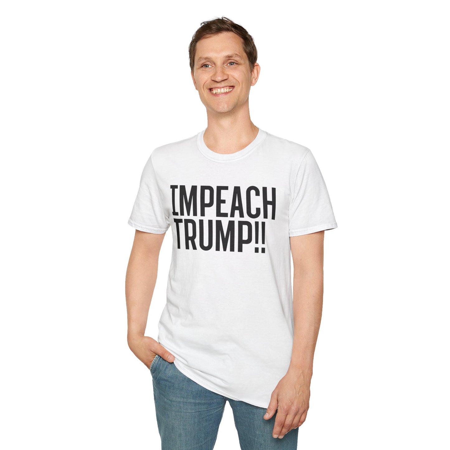 Impeach Trump!! front We've Had Enough back T-Shirt | Impeach Trump!!, Political Apparel, Comfortable Graphic Tee, Statement Top