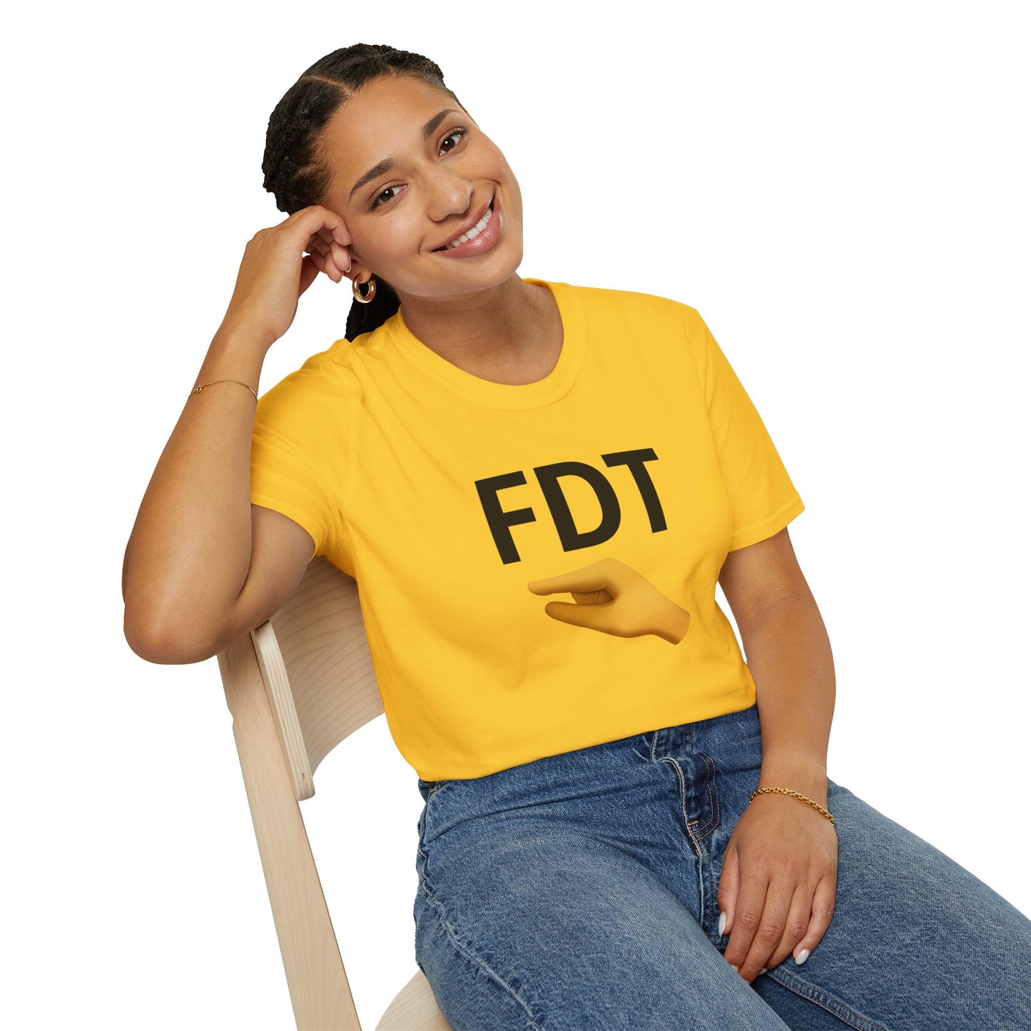 FDT (teeny weeny) unisex t-shirt,  Funny Political Tee, Humorous Gift, Unisex Casual Wear, Statement Shirt, Ideal for Parties