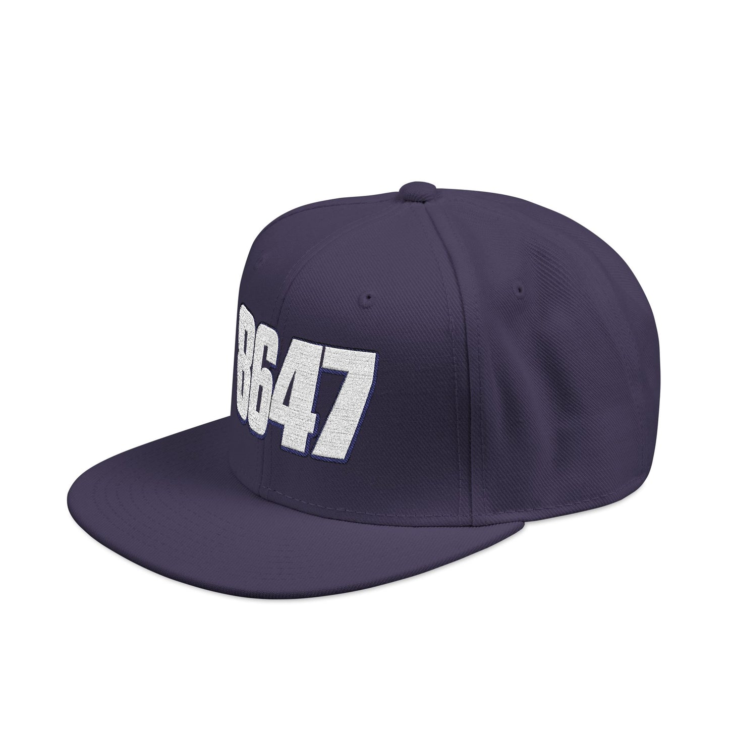 Embroidered 8647 Snapback Cap | Stylish Streetwear Hat | Perfect Gift for Him, Customizable Vintage Hat, Casual Fashion