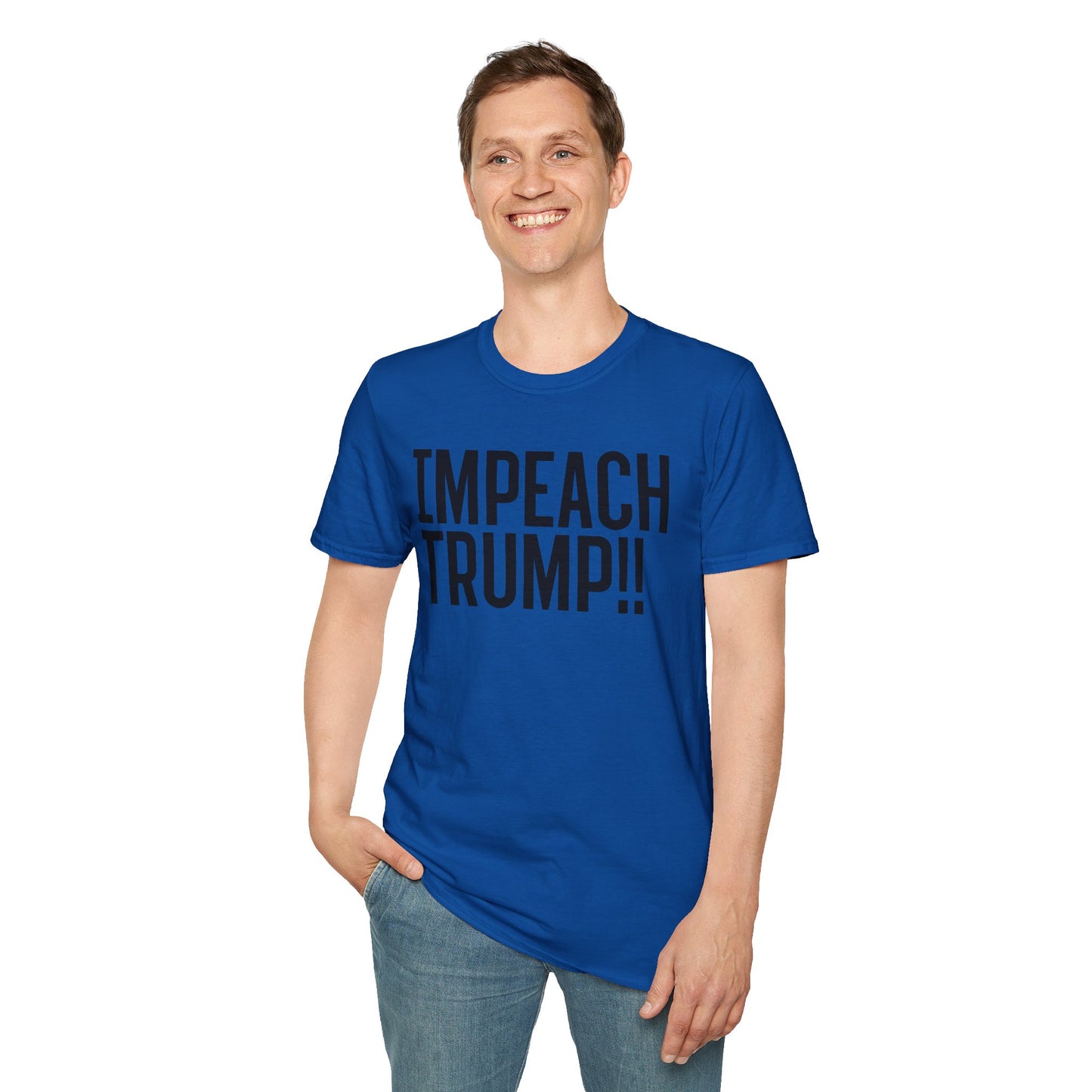 Impeach Trump!! front We've Had Enough back T-Shirt | Impeach Trump!!, Political Apparel, Comfortable Graphic Tee, Statement Top