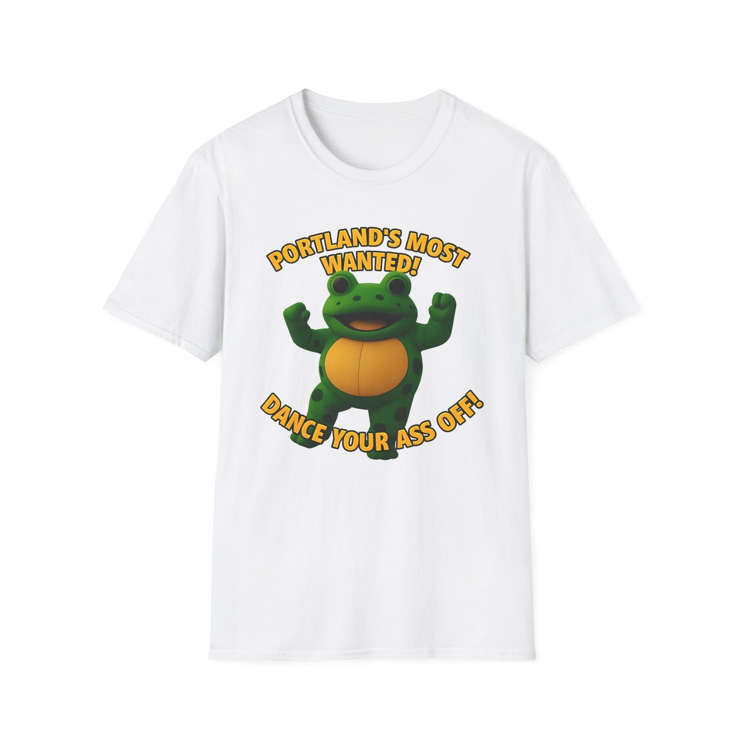 Portland's Most Wanted Dance Your Ass Off Unisex T-Shirt, Fun T-Shirt, Graphic Tee, Quirky Gift, Casual Wear, Music Lover Shirt