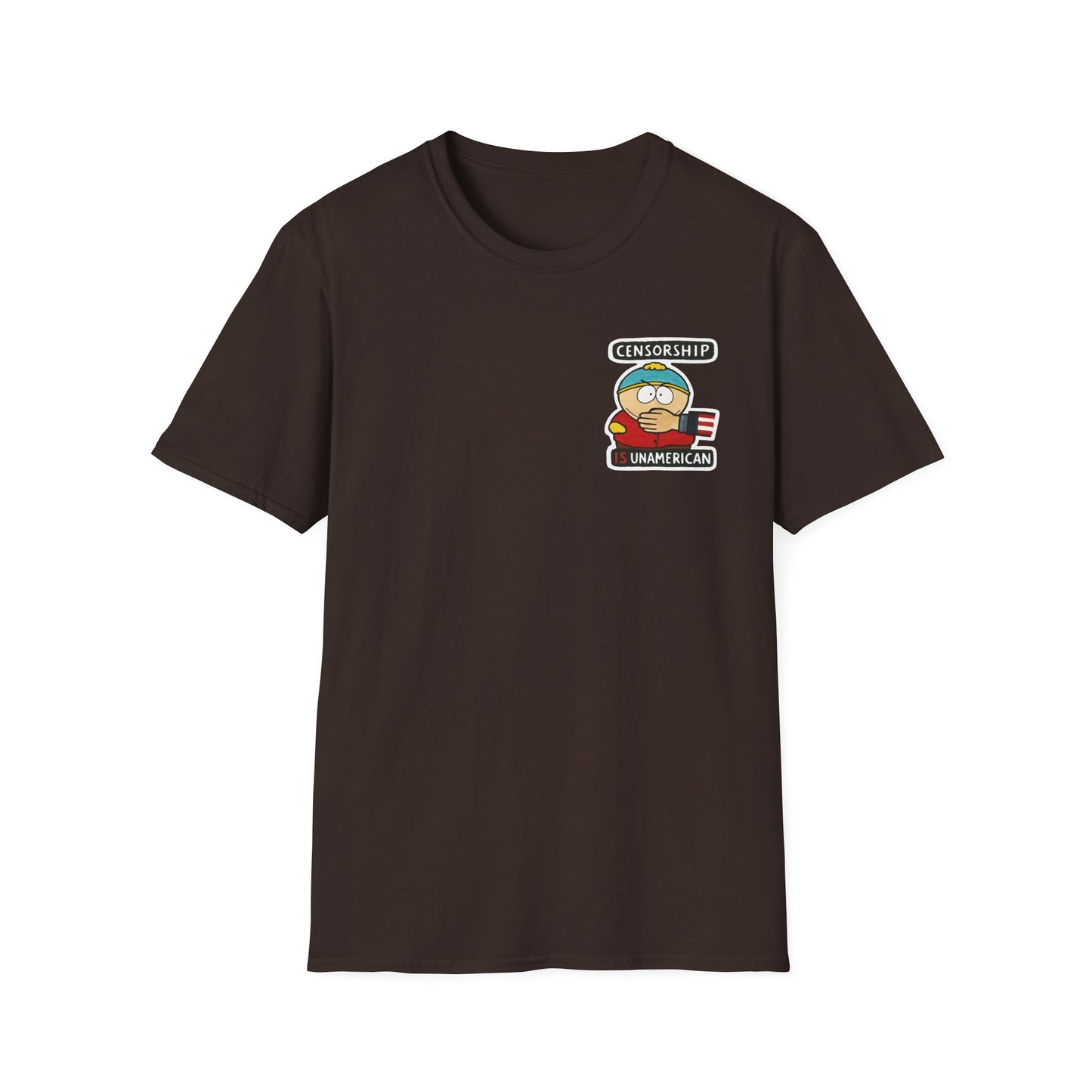 Trumpfuckistan - Population Stupid Funny Graphic Tee: Unisex Softstyle T-Shirt with Humorous, Quirky Gift for Friends, Casual Wear, Perfect for Parties