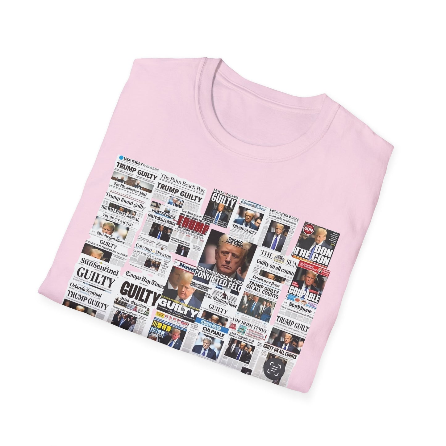 Coming Soon No Due Process Necessary! unisex anti-Trump tee, 34 felony counts tshirt, antiTrump statement apparel