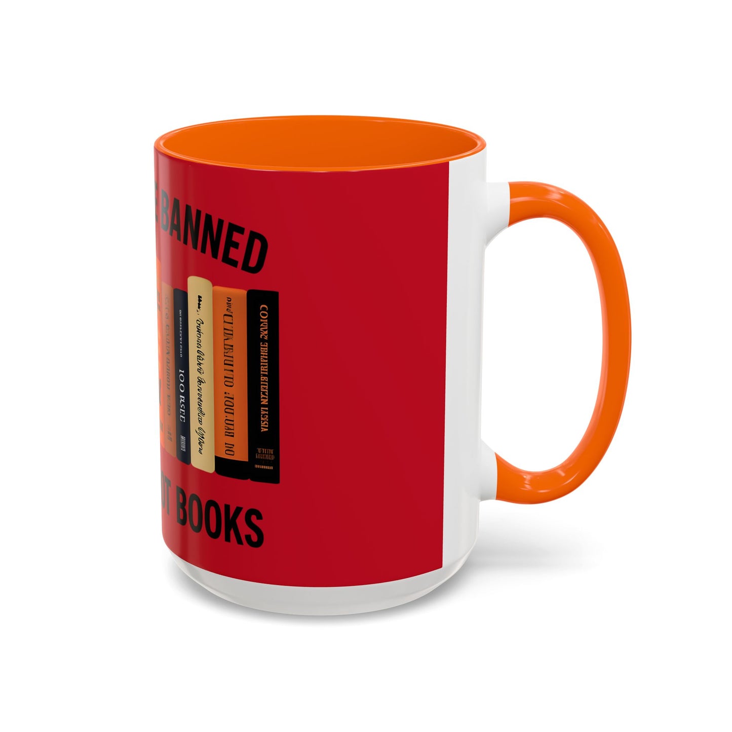 Bold Statement Coffee Mug - Banned Books Awareness, Book Lover Gift, Home Office Decor, Unique Tea Cup, Reading Appreciation