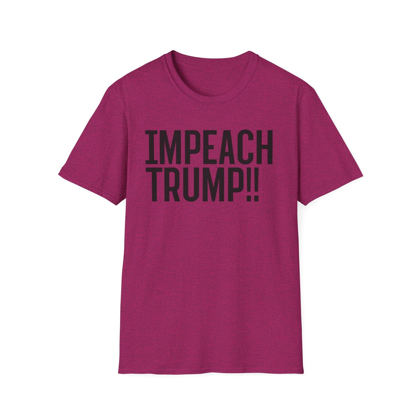 Impeach Trump!! front We've Had Enough back T-Shirt | Impeach Trump!!, Political Apparel, Comfortable Graphic Tee, Statement Top