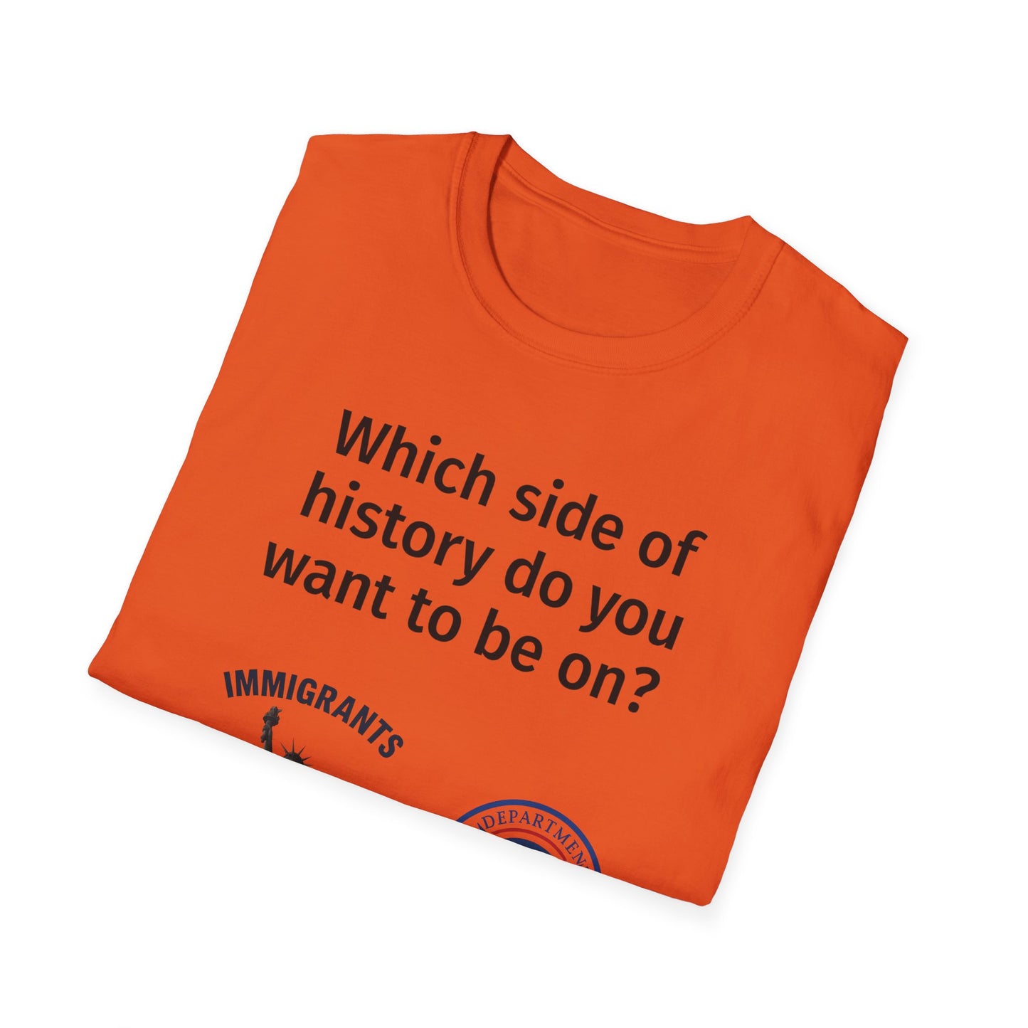 Which Side of History Do You Want to Be On? | Unisex Equal Rights Protest T-Shirt | Multicolored Fist Graphic Tee | Social Justice Shirt