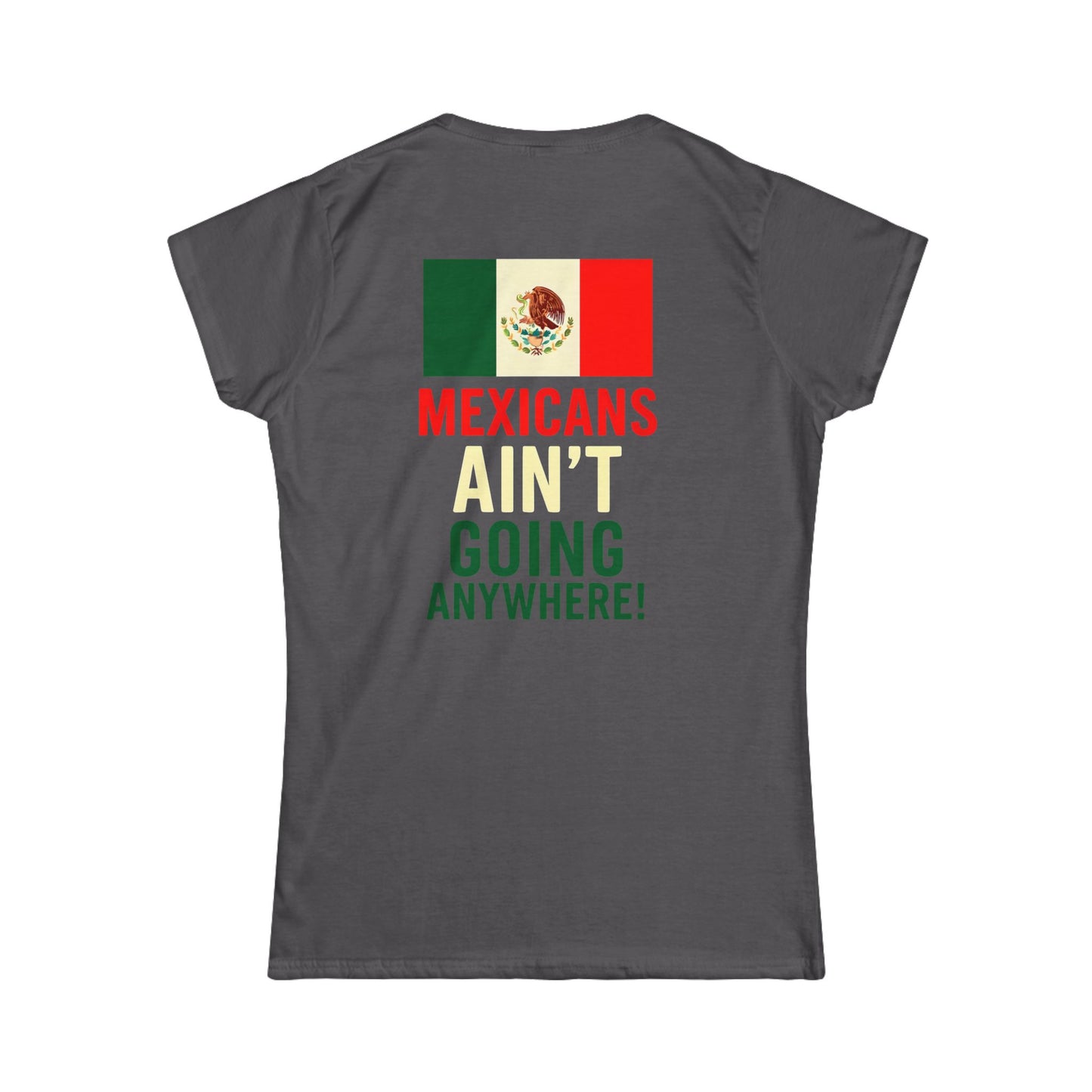 Chinga Tu MAGA front and back Ladies Fit Tee, Empowering T-Shirt, Trendy Graphic Tee, Gift for Activists, Women's Statement Shirt