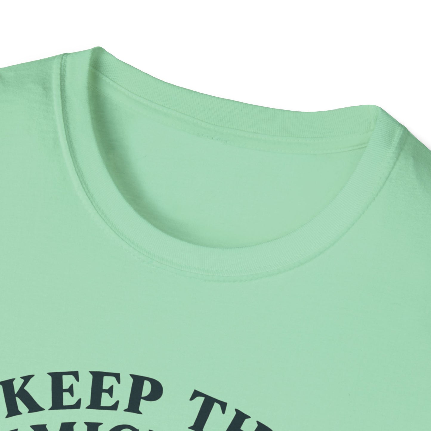 Keep the Immigrants, Deport the Racists -unisex anytime tee,  Casual Wear, Statement Piece, Gift for, Stand with immigrants, anti racists tee