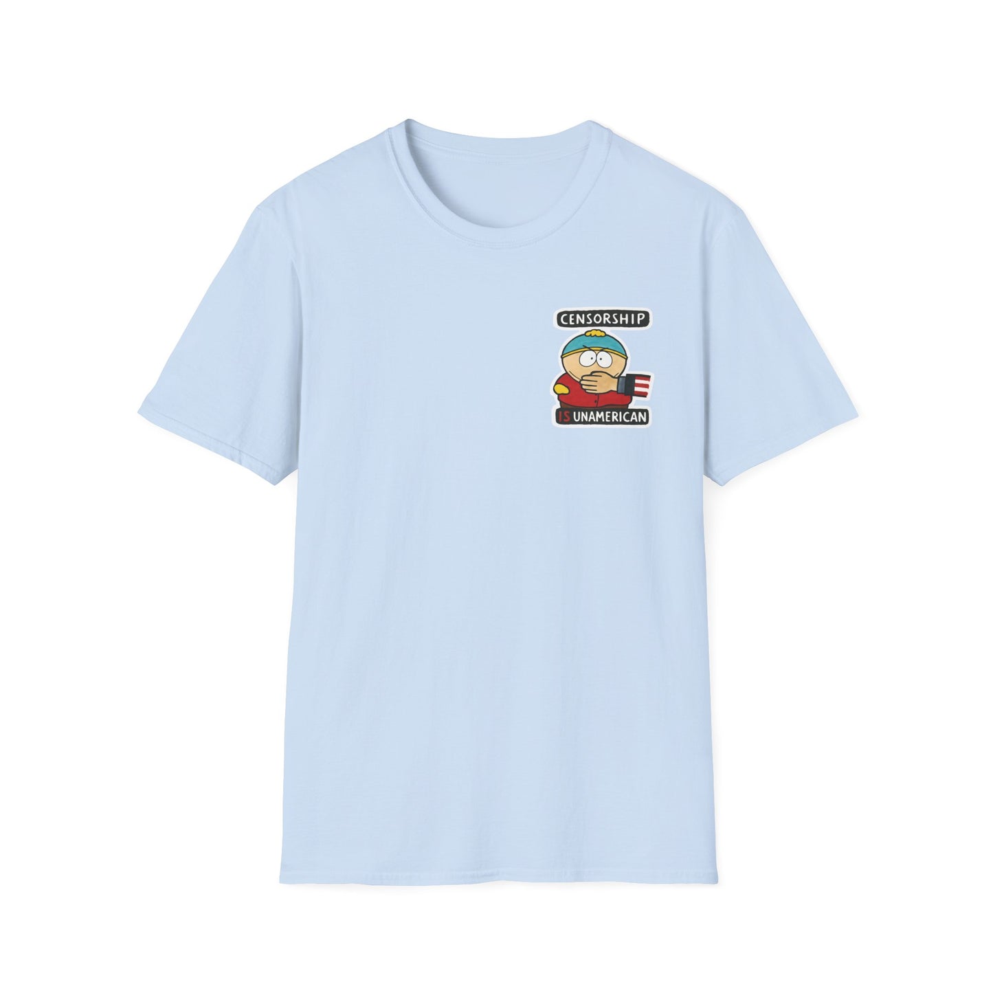 Trumpfuckistan - Population Stupid Funny Graphic Tee: Unisex Softstyle T-Shirt with Humorous, Quirky Gift for Friends, Casual Wear, Perfect for Parties