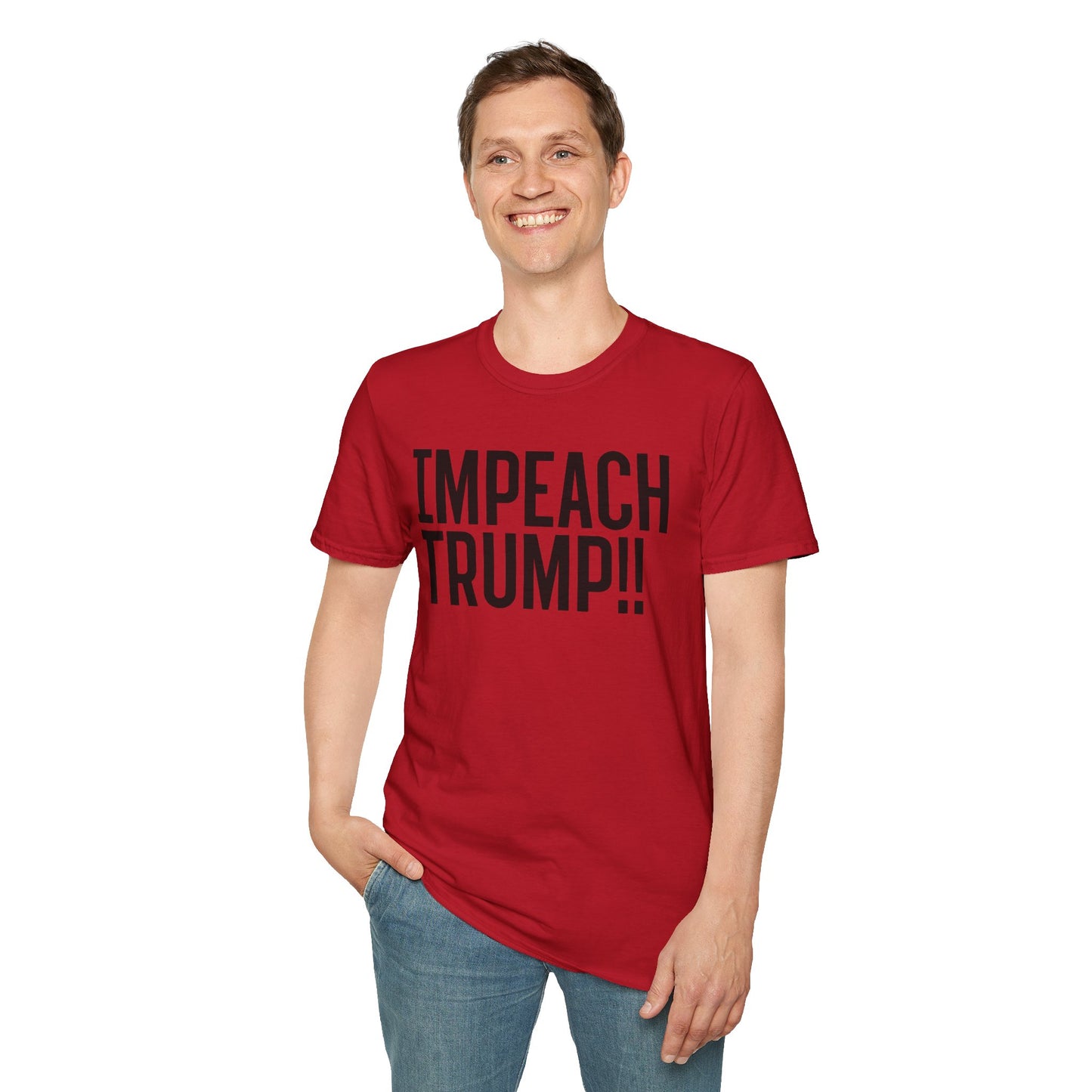 Impeach Trump!! front We've Had Enough back T-Shirt | Impeach Trump!!, Political Apparel, Comfortable Graphic Tee, Statement Top