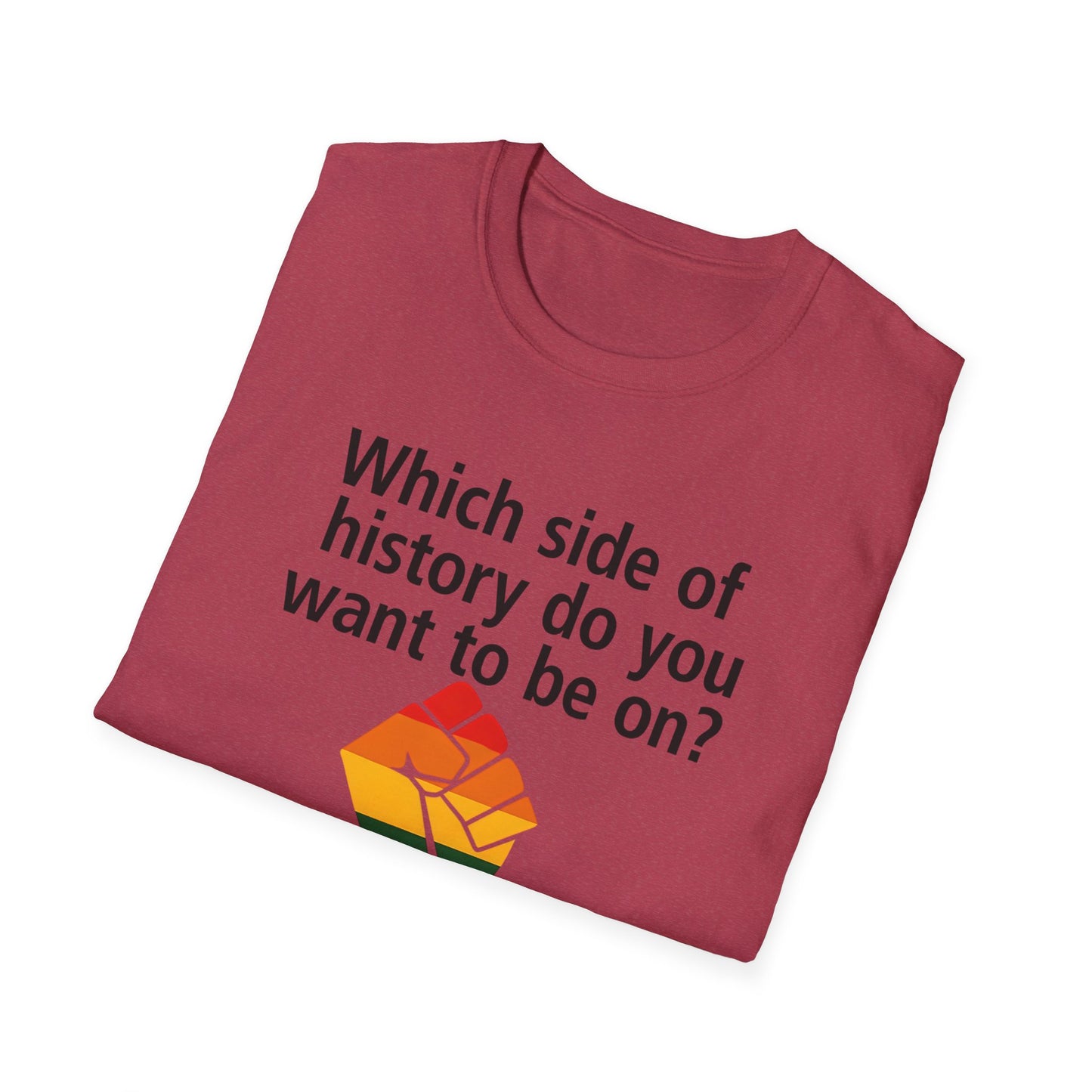 Equal Rights for All - What side of history do you want to be on? unisex T-shirt, Political Tee, Voter's Shirt, Casual Wear