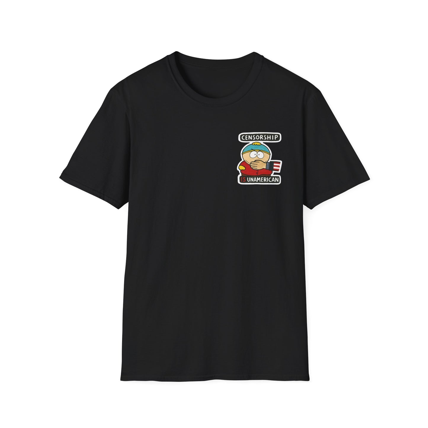 Trumpfuckistan - Population Stupid Funny Graphic Tee: Unisex Softstyle T-Shirt with Humorous, Quirky Gift for Friends, Casual Wear, Perfect for Parties