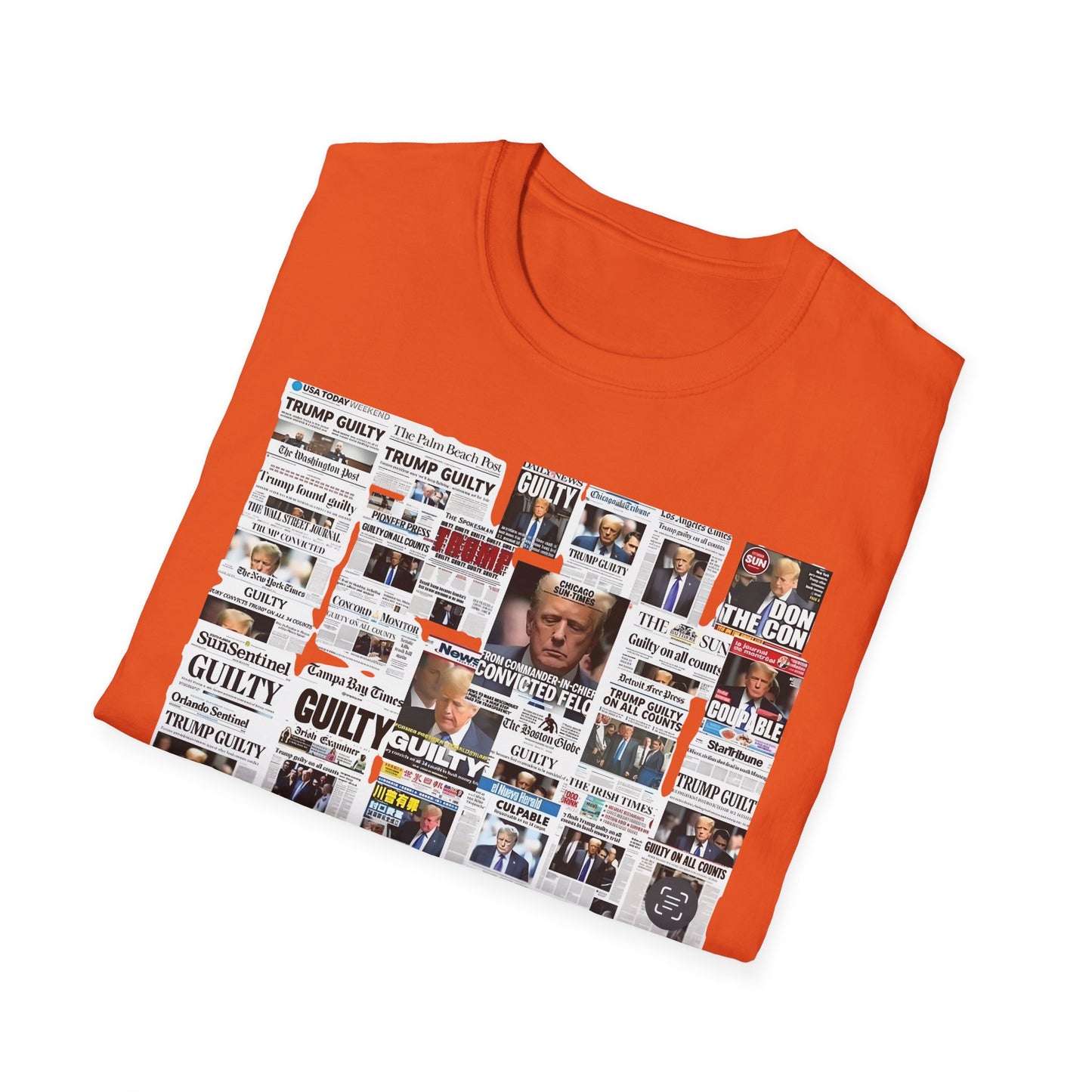 Coming Soon No Due Process Necessary! unisex anti-Trump tee, 34 felony counts tshirt, antiTrump statement apparel