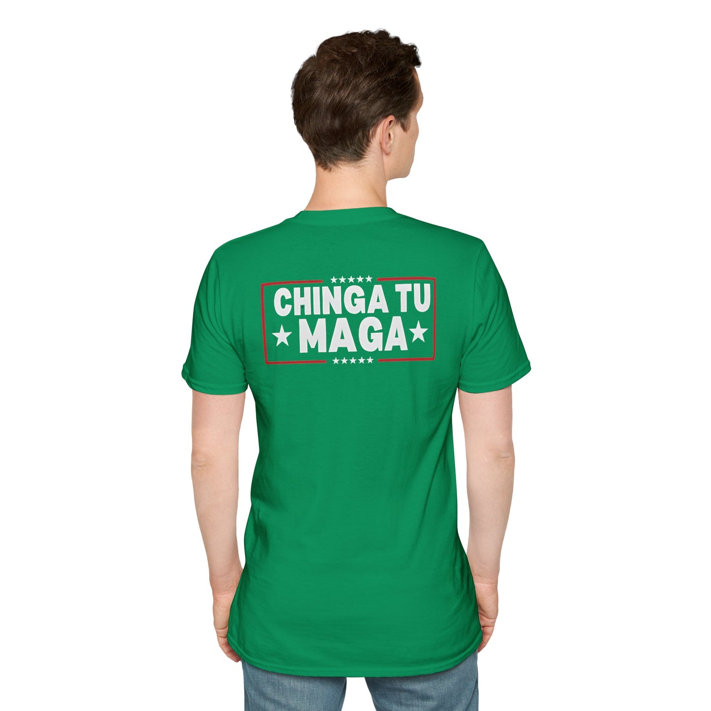 Chinga Tu Maga back Mexicans Ain't Going Anywhere t-shirt, Great Gift for Holidays, MagaHumor, Anti maga shirt, anti trump