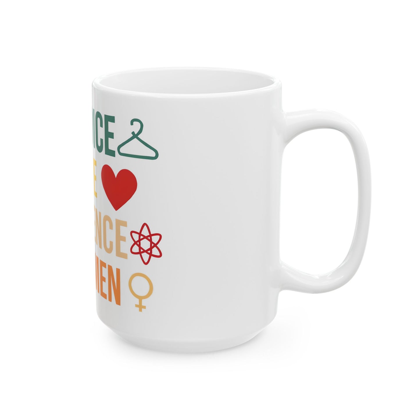 Empowering Ceramic Mug - Pro Choice, Pro Love, Pro Women, Inspirational Gift, Social Justice, Coffee Lover's Cup, Feminist Mug