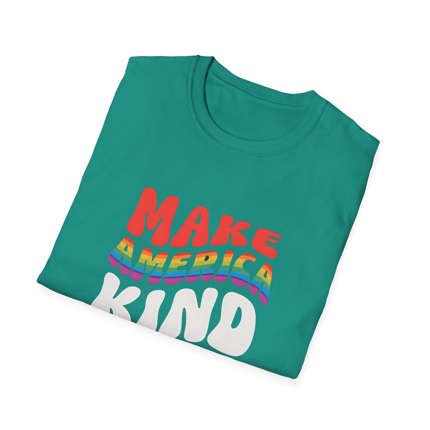 Make America Kind Again #BlueCrew T-Shirt,  Unisex #BlueCrew Tee, #BlueCrew Gear, Anti MAGA Tee, Anti Fascist Tee