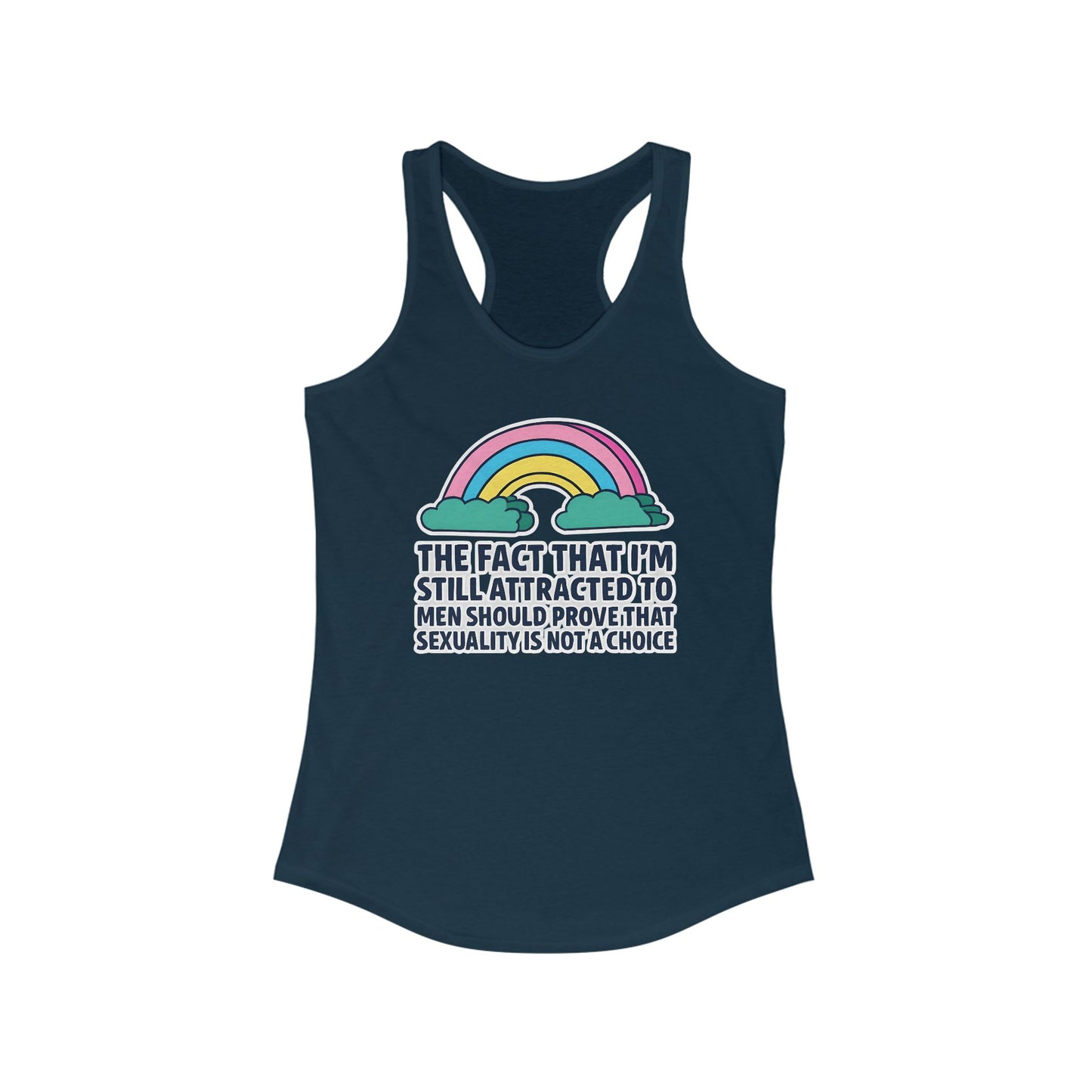 Women Empowerment racerback tank top, LGBTQ+ Apparel, Summer Top, Casual Wear, Gift for Friends, Festival Outfit