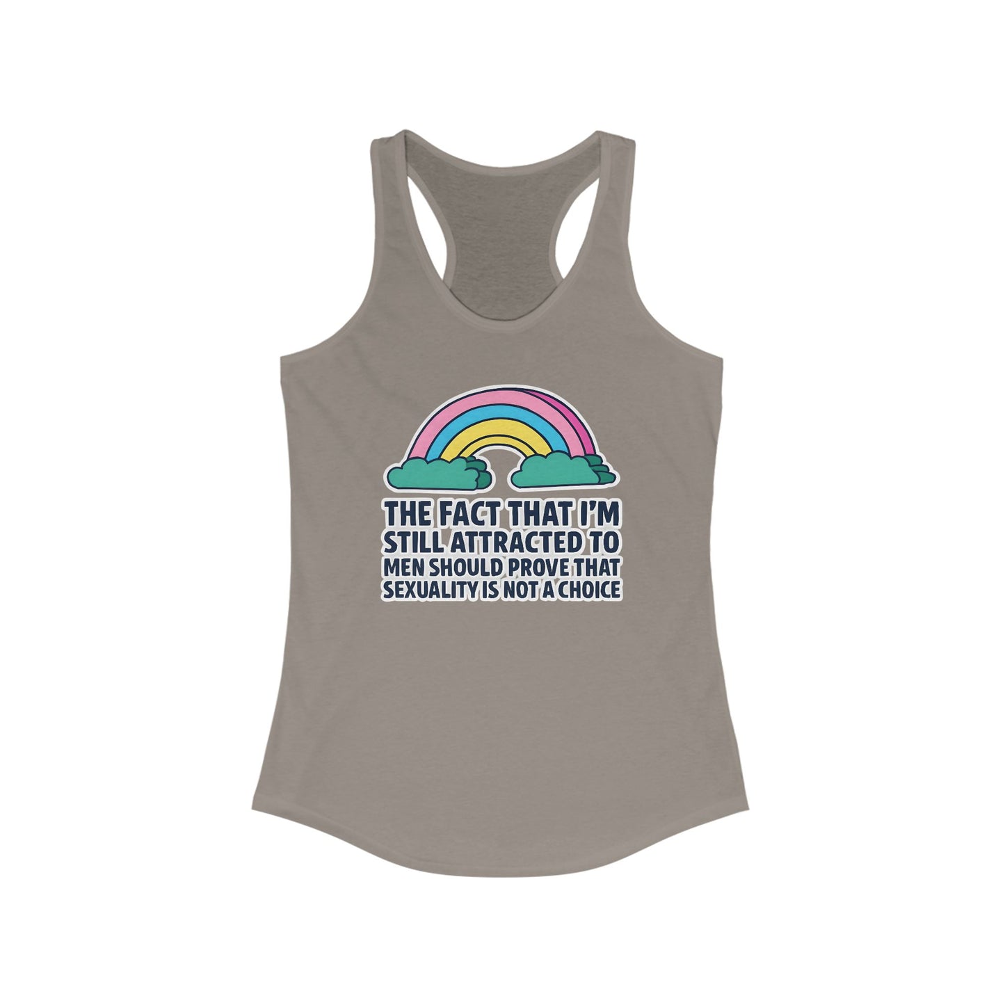 Women Empowerment racerback tank top, LGBTQ+ Apparel, Summer Top, Casual Wear, Gift for Friends, Festival Outfit