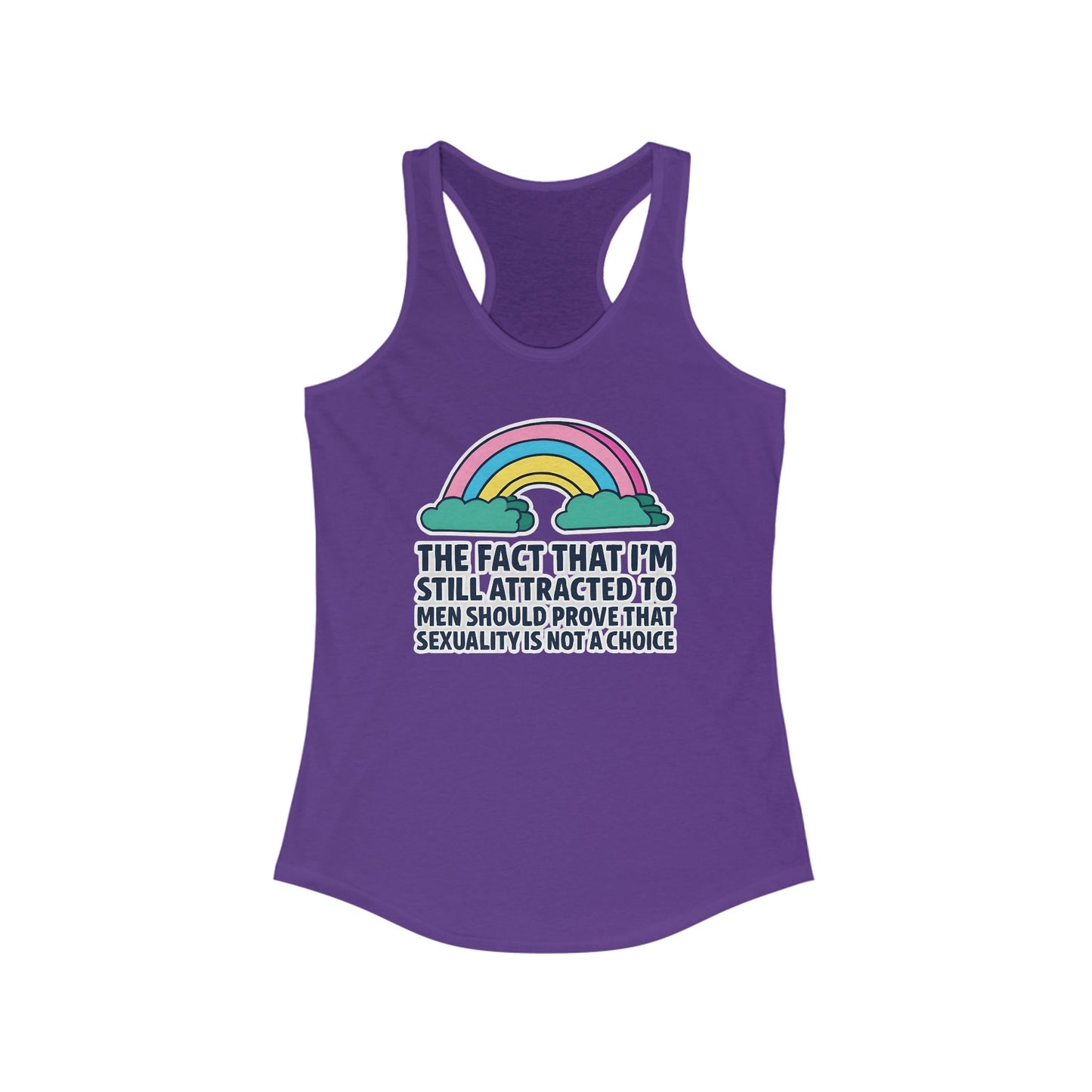 Women Empowerment racerback tank top, LGBTQ+ Apparel, Summer Top, Casual Wear, Gift for Friends, Festival Outfit