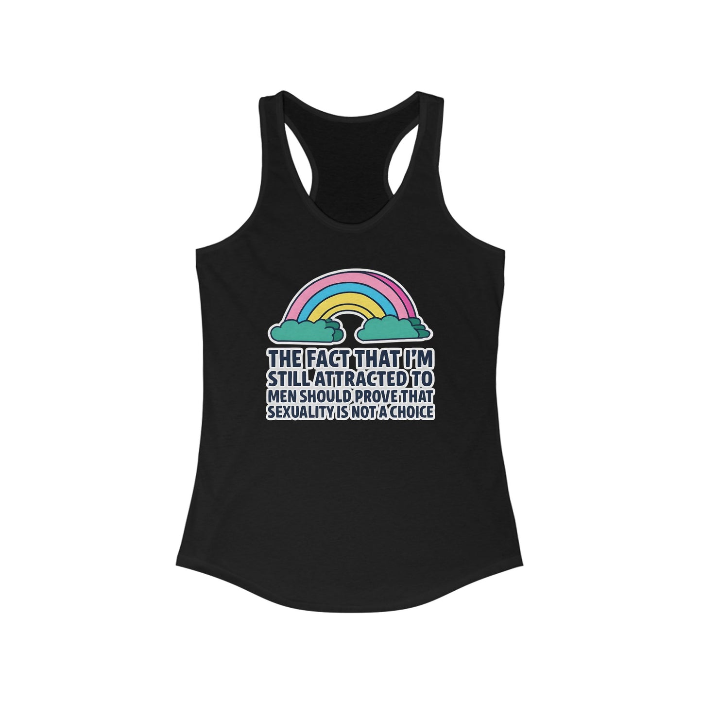 Women Empowerment racerback tank top, LGBTQ+ Apparel, Summer Top, Casual Wear, Gift for Friends, Festival Outfit