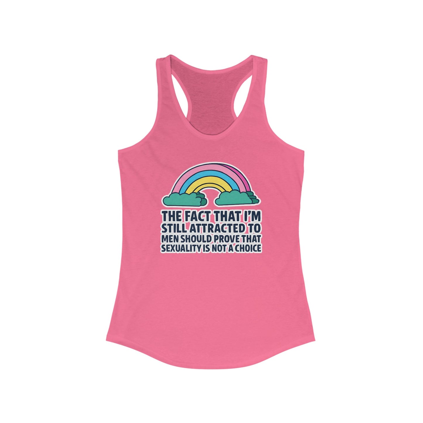 Women Empowerment racerback tank top, LGBTQ+ Apparel, Summer Top, Casual Wear, Gift for Friends, Festival Outfit