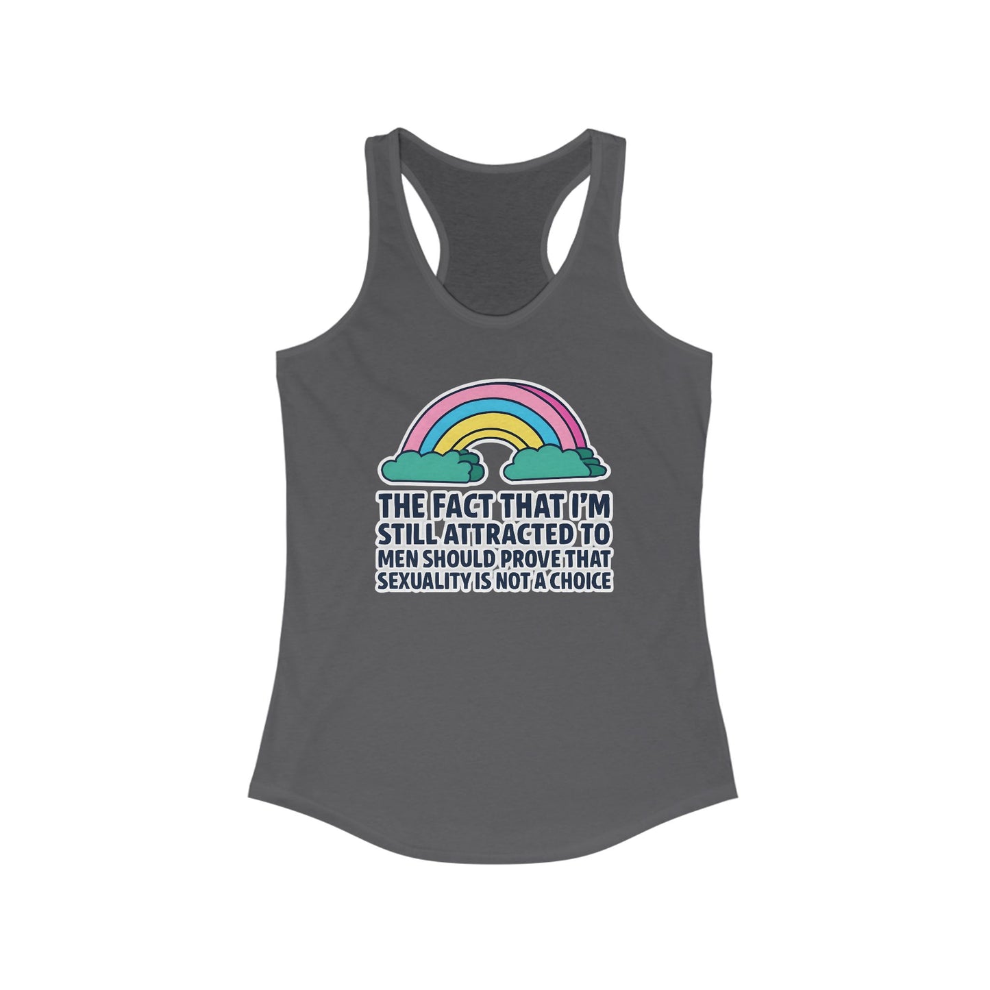 Women Empowerment racerback tank top, LGBTQ+ Apparel, Summer Top, Casual Wear, Gift for Friends, Festival Outfit