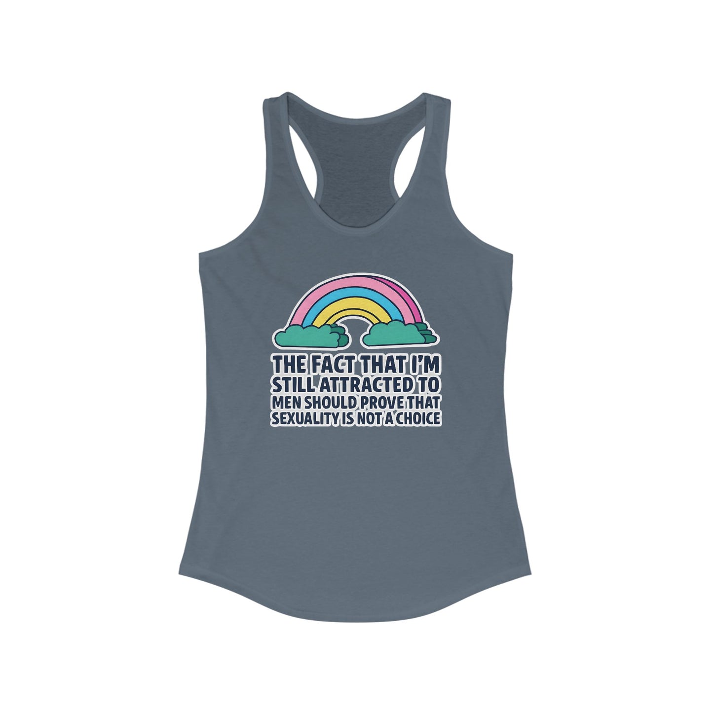Women Empowerment racerback tank top, LGBTQ+ Apparel, Summer Top, Casual Wear, Gift for Friends, Festival Outfit