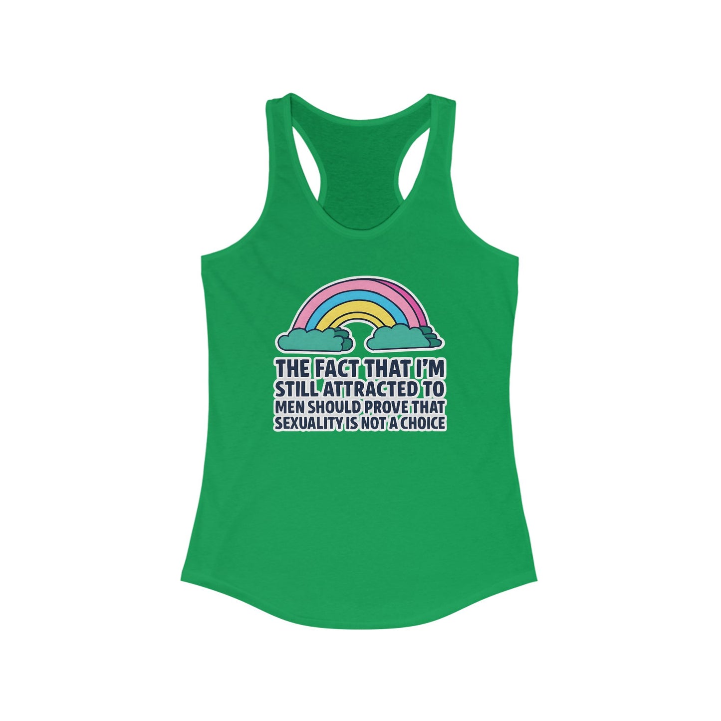 Women Empowerment racerback tank top, LGBTQ+ Apparel, Summer Top, Casual Wear, Gift for Friends, Festival Outfit