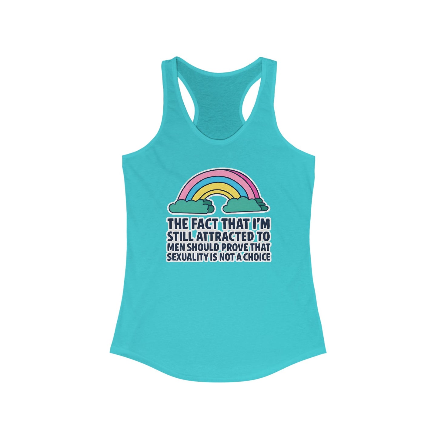 Women Empowerment racerback tank top, LGBTQ+ Apparel, Summer Top, Casual Wear, Gift for Friends, Festival Outfit