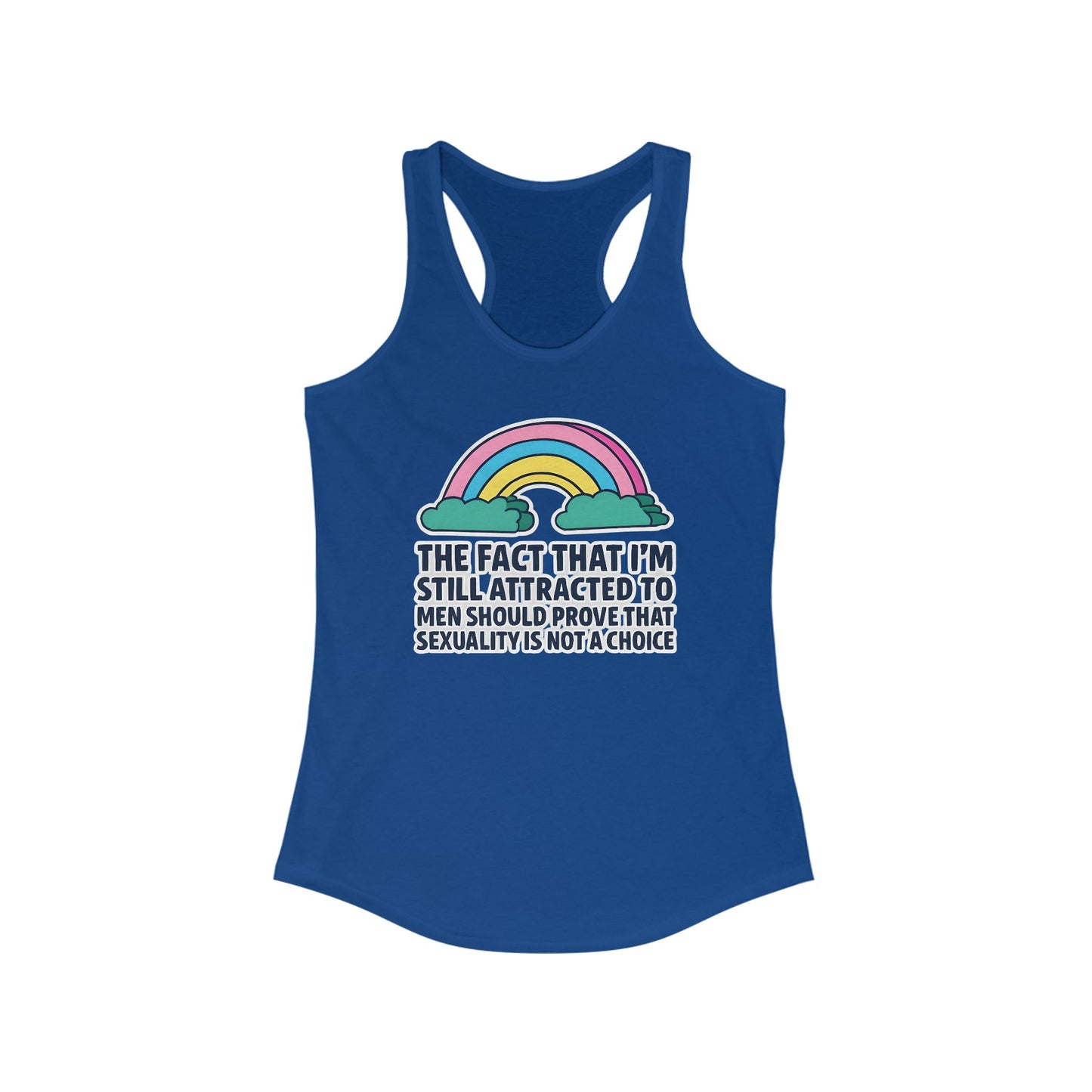 Women Empowerment racerback tank top, LGBTQ+ Apparel, Summer Top, Casual Wear, Gift for Friends, Festival Outfit