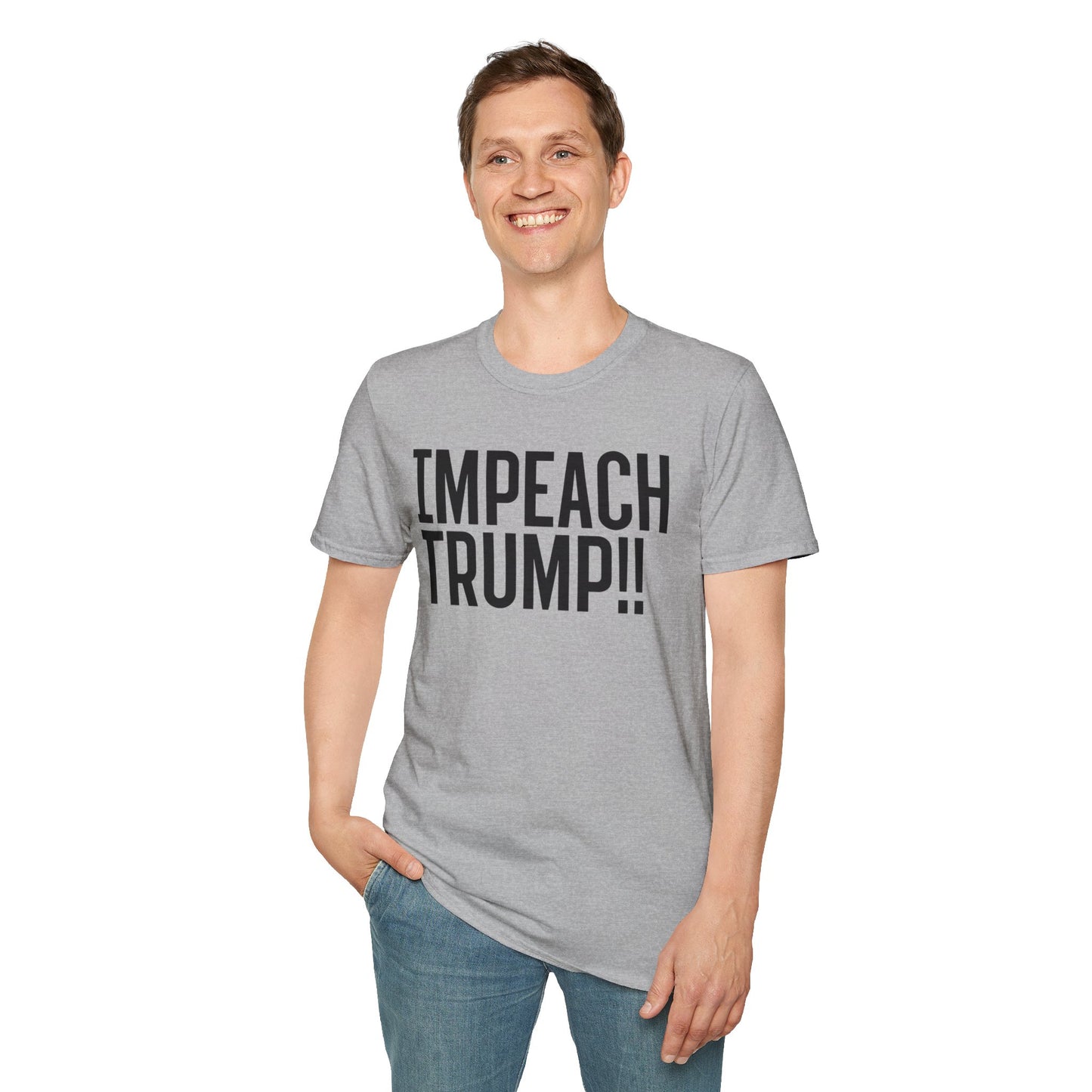 Impeach Trump!! front We've Had Enough back T-Shirt | Impeach Trump!!, Political Apparel, Comfortable Graphic Tee, Statement Top