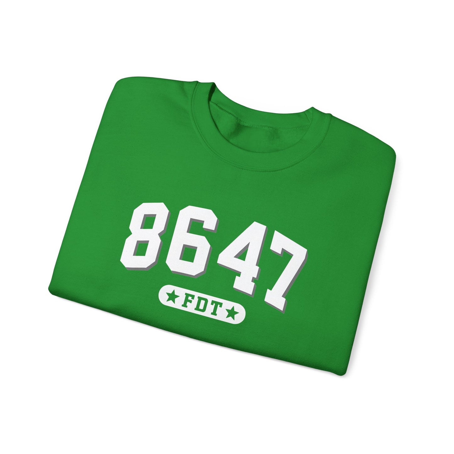 8647 FDT unisex Crewneck Sweatshirt, Stand with FDT Sweatshirt, No Trump Crewneck, Anti-Fascism Sweatshirt, unisex crewneck sweatshirt