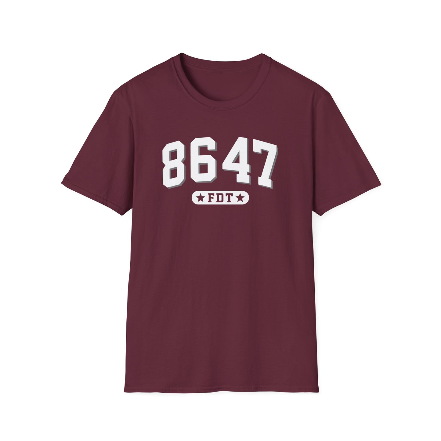 8647 FDT T-Shirt, Unisex Softstyle Tee, anti trump tee, resistance tee, FDT tshirt, protest tee, statement tshirt