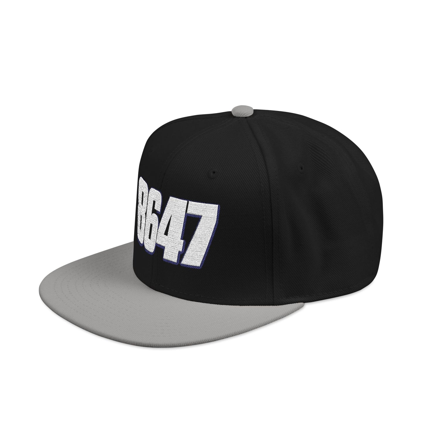 Embroidered 8647 Snapback Cap | Stylish Streetwear Hat | Perfect Gift for Him, Customizable Vintage Hat, Casual Fashion